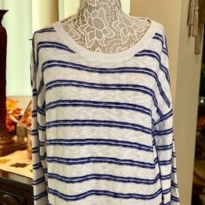 🌸Pure Navy Sweater💙🤍